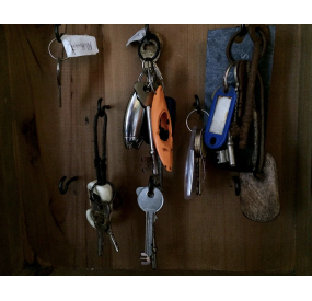 Hobkey White Water keychain