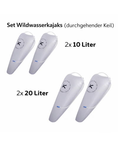 Hiko Buoyancy Bag Set for Whitewater Kayak – Savings Package