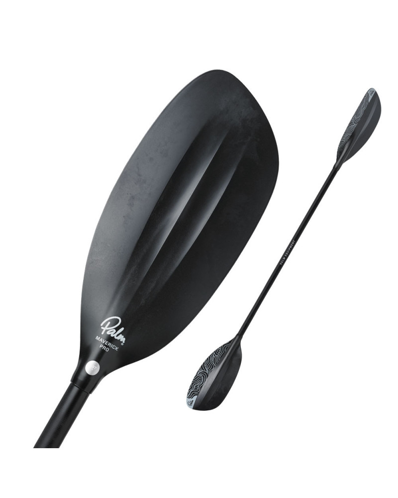 Black kayak paddle, lightweight, modern, durable, aerodynamic, sleek, long, stable, high-quality.