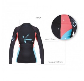 Hiko SYMBIO Damen Neoprenshirt L/S – Wärme Sale sichern