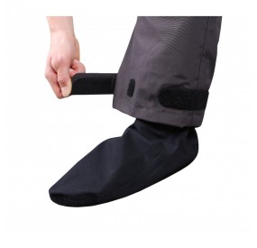 Wasserdichte Trockenhose für Kajak und Wildwasser, atmungsaktiv, verstärkte Knie, verstellbarer Bund, robust für Training.