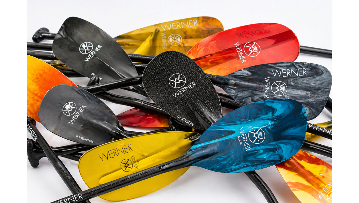 Werner Wildwasserpaddel neu am Lager | kanuladen24.de