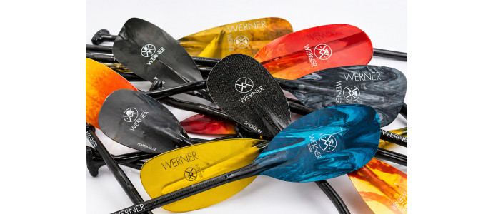 Werner Wildwasserpaddel neu am Lager | kanuladen24.de
