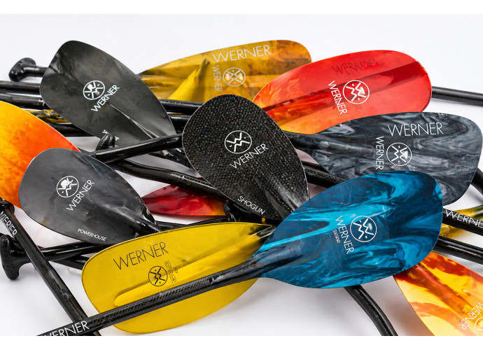 Werner Wildwasserpaddel neu am Lager | kanuladen24.de
